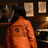May club -【WESTRIDE】CYCLE WINDBREAKER:CATHERINE(ORANGE)